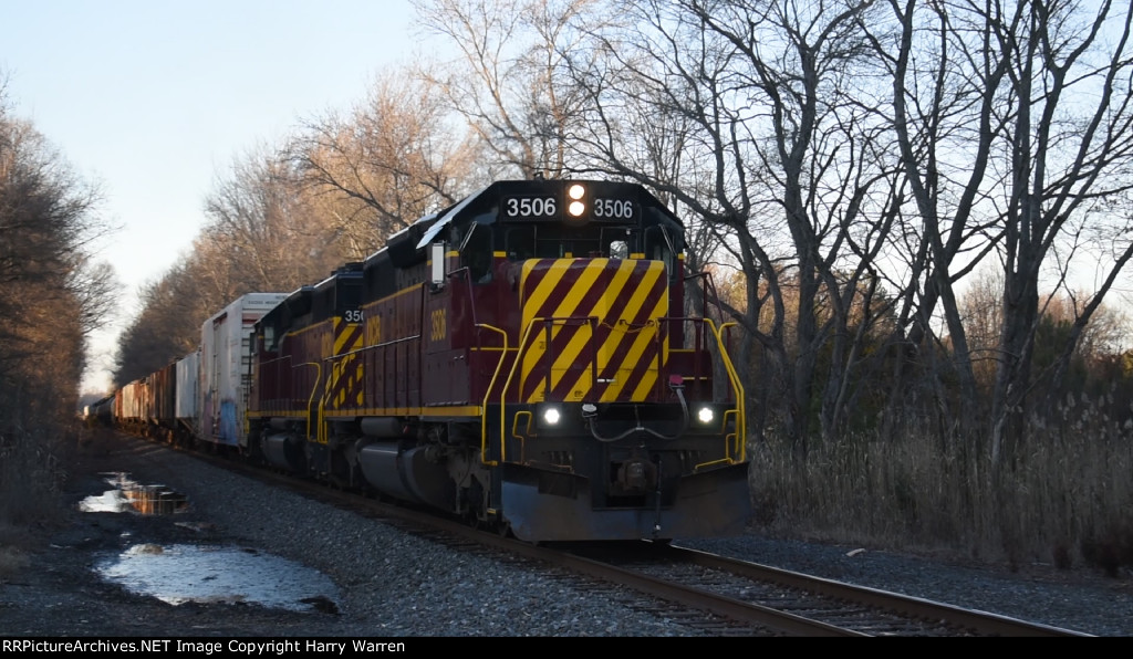 DCR HA-1 departing Clayton